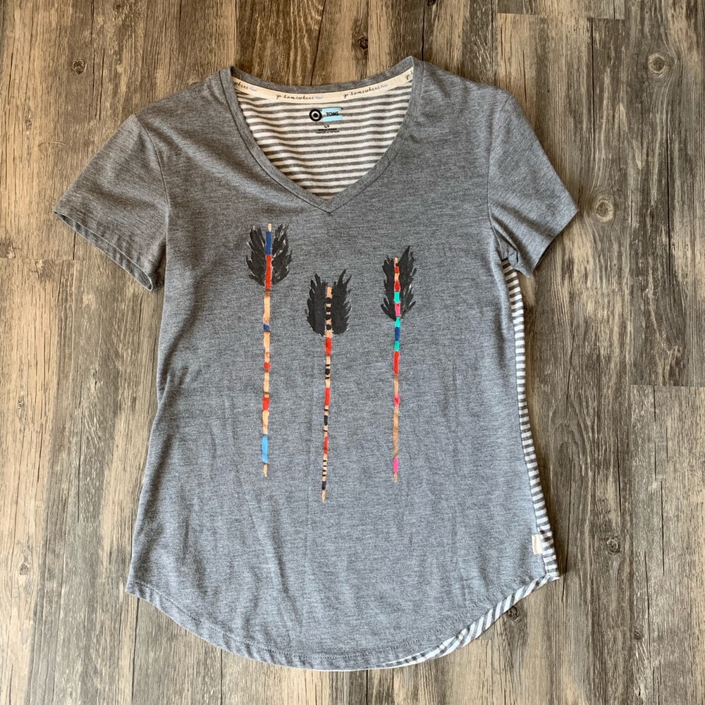 Target x Toms printed graphic tee shirt